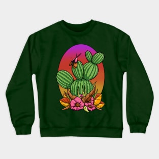 Cactus moth Crewneck Sweatshirt